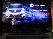 MG Hector launched in India