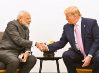 Modi and Trump meeting