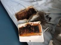 burnt tablet