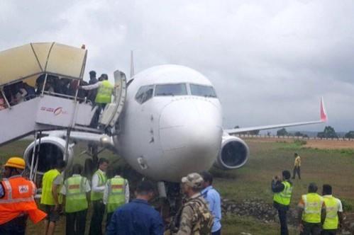 All the passengers and crew member are safe and de-boarded. Air India skid off