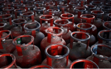LPG gas cylinders