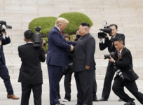 Donald Trump meets Kim