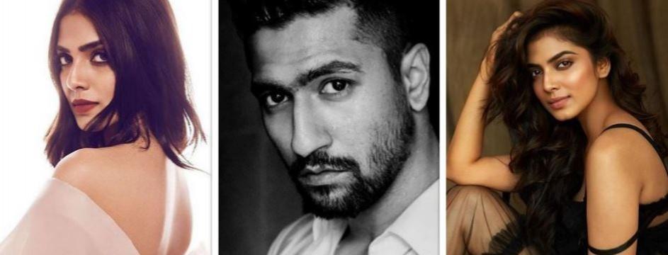 Malavika Mohanan and Vicky Kaushal