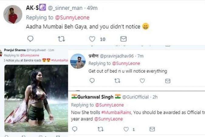 A collage of select-few comments criticizing Sunny Leone. Sunny Leone Abused