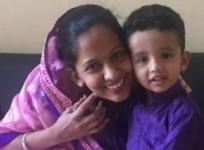 Bhavana and her son Devant