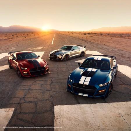 Ford Mustang cars, which are widely recognized as the brainchild of management guru Lee Iacocca, who died in New York on Tuesday. Ford Mustang, made possible by Lee Iacocca (1924-2019)