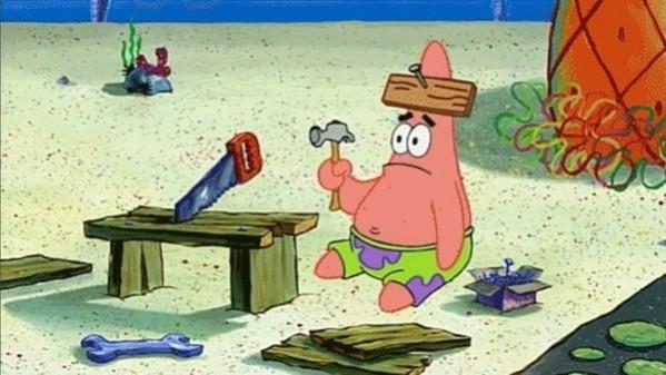 Sea star character Patrick Star of cartoon series Bob Sponge Square Pants that some memes were alluding to after the a Japanese girl's tweet of a California aquarium Vermilion sea star went viral. Patrick Star of 'Bob Sponge Square Pants'