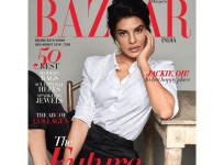 Jacqueline Fernandez on Bazaar cover