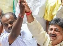 HD Kumaraswamy and DK Shivakumar