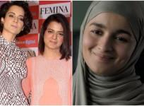 Rangoli Chandel and Kangana Ranaut (left