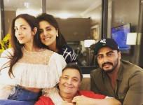 Malaika Arora, Neetu Kapoor, Rishi Kapoor, Arjun Kapoor