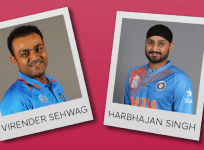 Virender Sehwag Harbhajan Singh