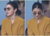 Anushka Sharma at India-Sri Lanka match