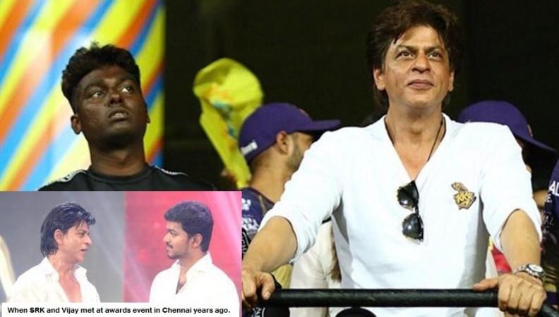 Atlee with Shah Rukh Khan. Atlee with Shah Rukh Khan