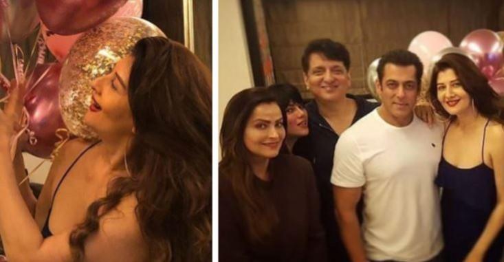 Salman Khan, Sangeeta Bijlani, Iulia Vantur