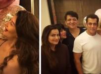 Salman Khan, Sangeeta Bijlani, Iulia Vantur