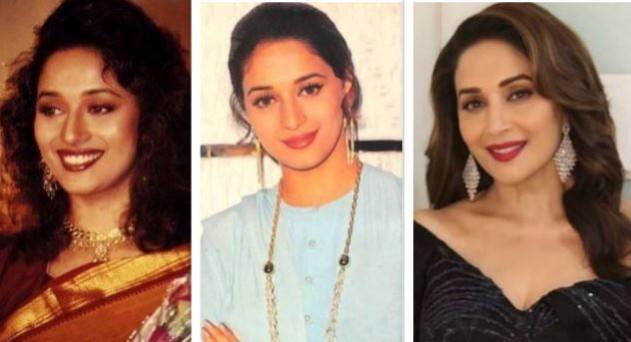 Madhuri then and now