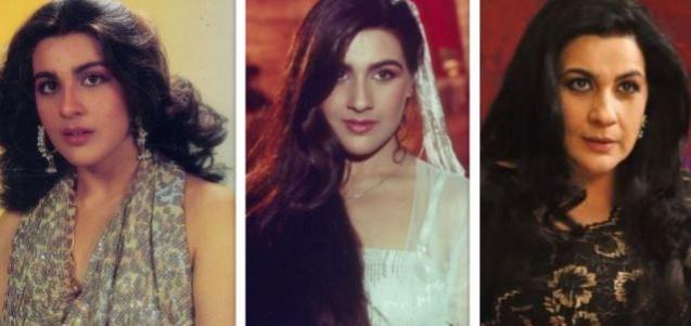 Amrita Singh then and now