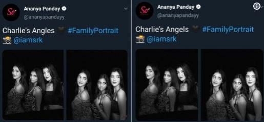 Ananya Panday tweet