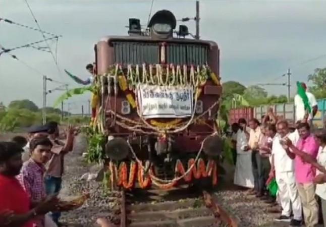 Water train for Chennai
