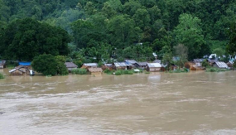 The floods, caused by the overflowing Brahamaputra River and its tributaries, have thrown normal life out of gear. Northeast floods