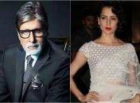Amitabh Bachchan, Kangana Ranaut