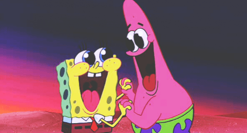 SpongeBob SquarePants and Patrick Stare SpongeBob SquarePants and Patrick Stare