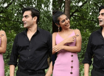 Priya Prakash Varrier and Arbaaz Khan