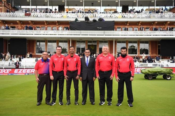 The officials in the World Cup final are receiving huge criticism World Cup final umpires