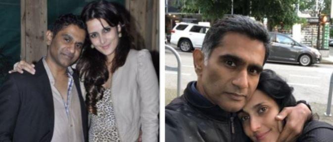 Tulip Joshi with husband