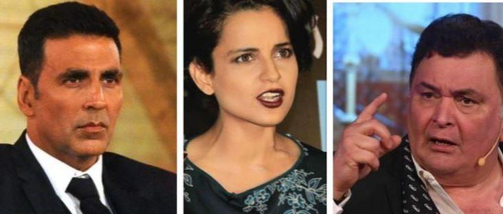 Akshay Kumar, Kangana Ranaut, Rishi Kapoor