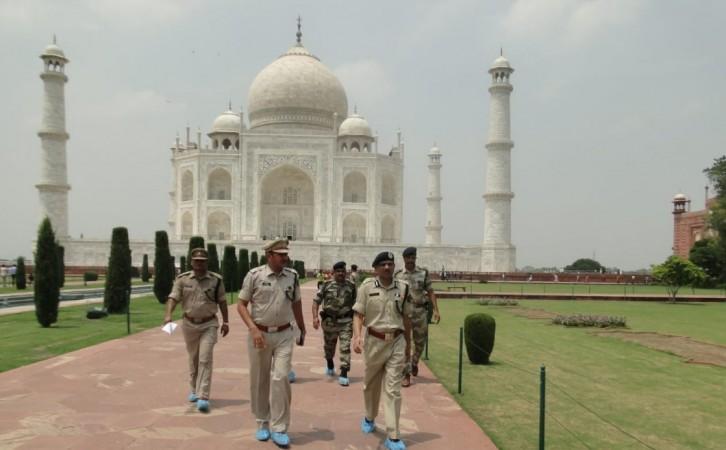 Security beefed up at Taj Mahal following Shiv Sena's threat Taj Mahal