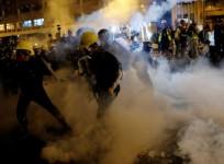 Hong Kong protests-violent
