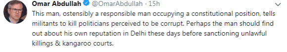 omar abdullah on twitter
