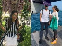 Ram Charan with his wife Upasana Kamineni in Maldives