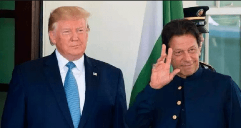 donald trump meets imran khan
