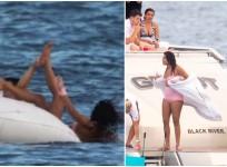 Priyanka Chopra falls off floating platform