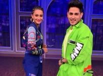 Erica Fernandes and Priyank Sharma in Khatra Khatra Khatra