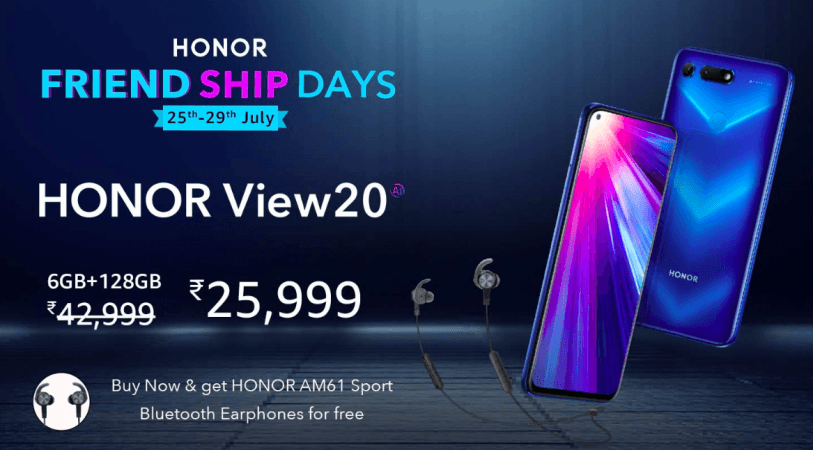 Honor View20 on offer Honor View20 on offer