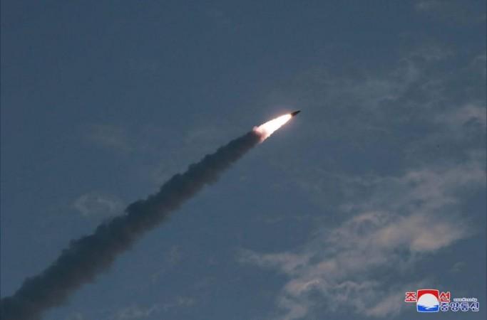 North Korea's missile launch on Thursday, July 25. missile launch-north korea