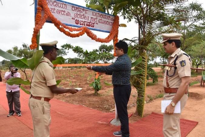 Karnataka Reserve police tree plantation