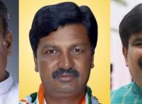 Mahesh Kumathalli, Ramesh Jarkiholi and R Shankar