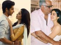 Ishaan Khattar, Janhvi Kapoor, Boney Kapoor