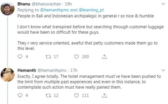 Indian family in Bali tweet 5