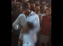 Telangana deputy speaker stuffs money into child's mouth