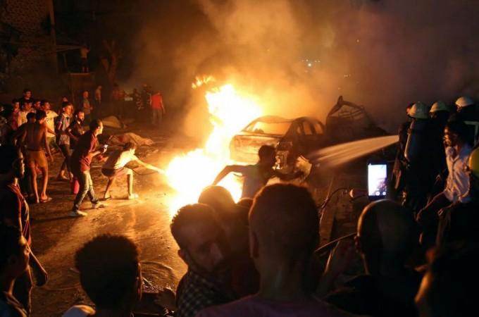 Representative image car explosion in egypt