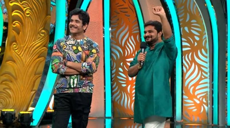 Nagarjuna with Jaffar Babu Nagarjuna with Jaffar Babu