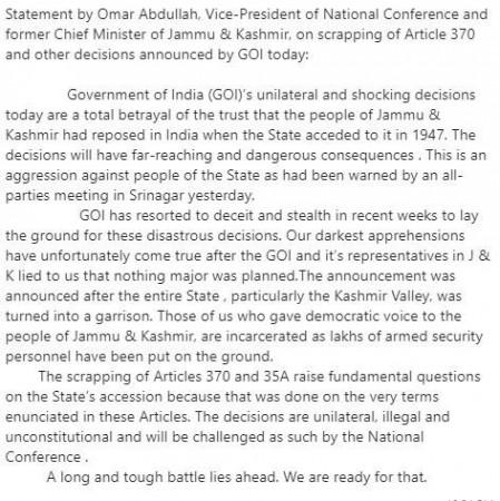 omar abdullah on twitter