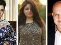 Kangana Ranaut, Zaira Wasim, Anupam Kher