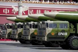 Trump attacks China, says US has greatest military Chinese missile